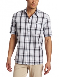 Calvin Klein Jeans Men's Screen Plaid Shirt