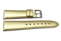 20mm Gold Metallic Quick-Release Watchband for Michele Style