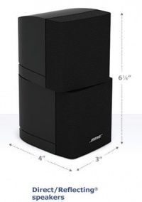 Bose Acoustimass Direct/Reflecting Speaker Black