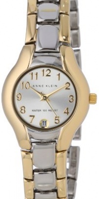 Anne Klein Women's 10-6777SVTT Two-Tone Dress Watch with an Easy to Read Dial