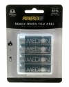 Imedion AA 2400mAh NiMH Rechargeable Batteries, 4-Pack