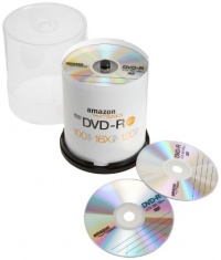 AmazonBasics 4.7 GB 16x DVD-R (100-Pack Spindle)