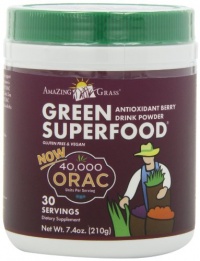 Amazing Grass ORAC Green SuperFood-30 Servings, 7.4-Ounce