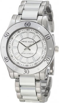 Anne Klein Women's 10/9981SVSV Silver-Tone Aluminum Bracelet Watch