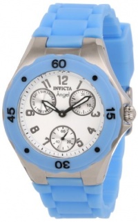 Invicta Women's 0735 Angel Collection Blue Polyurethane Watch