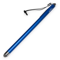 BoxWave EverTouch Slimline Capacitive Stylus for iPad 4 - Apple iPad (4th Generation) Touch Screen Stylus w/ Thinner Barrel and Finer Point Ultra Durable FiberMesh Woven Fabric Tip for Ultra Responsive, Smoother Glide, and Increased Accuracy (Lunar Blue)