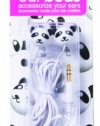 DCI 30314 Panda Earbuds - Retail Packaging - Black/White