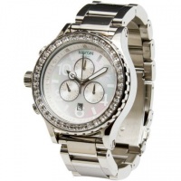 NIXON Women's NXA037710 Chronograph Dial with Swarovski Crystal Watch