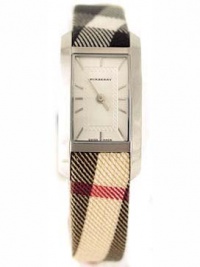 Burberry Quartz, Nova Check Strap with Beige Dial - Women's Watch BU1062