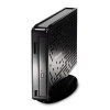 SHUTTLE Intel Atom D2700 2.13GHz Intel NM10/ A and V and GbE/ 40W Slim PC Barebone System, Black XS35V3