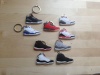 Nike Air Jordan 11 XI Retro Bred Black Red Space Jams AJ11 III 3 Cement Key Chain SUPREME (SET OF 9)