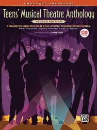 Broadway Presents] Teens' Musical Theatre Anthology Female Edition CD Included PVG