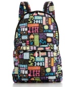 Rule the school with this bold backback from LeSportsac. Vibrant colors and graphics detail this look for a style that scores an A+ in cool.