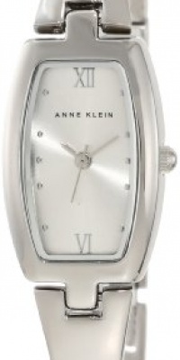 Anne Klein Women's 106739SVSV Silver-Tone Dress Bangle Watch