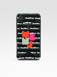 Designed to stylishly protect the iPhone, a plastic case featuring the Marc by Marc Jacobs logo.Compatible with iPhone®/4G phones2½W X 4½H X ½DImported