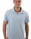 Calvin Klein Jeans Men's Slub Short Sleeve Jersey Polo Shirt