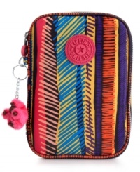 Attention all artists, students and anyone who loves to write, this ultra-lightweight pen case from Kipling is exactly what you've been looking for. Plenty of individual sleeves keep pens, pencils and markers securely in place. Also great for organizing makeup brushes.