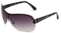 Marc by Marc Jacobs Women's MMJ 241/S 0WAB Aviator Sunglasses,Dark Ruthenium & Grey Black Frame/Dark Grey Gradient Lens,One Size