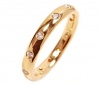 18k Rose Gold 3.75m Diamond Band Size 6 Ct.tw 0.25