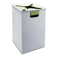 OXO Tot Flip-In Hamper, Gray/Green