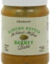 Barney Butter Bare Almond Butter, Crunchy, 16 Ounce