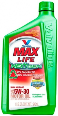 Valvoline MaxLife NextGen 5W-30 High Mileage Motor Oil - 1 Quart (Case of 6)