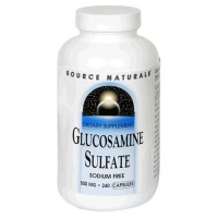 Source Naturals Glucosamine Sulfate 500mg, 240 Capsules