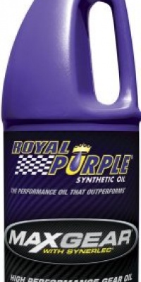 Royal Purple 01300 Max Gear 75W-90 High Performance Synthetic Automotive Gear Oil - 1 Quart