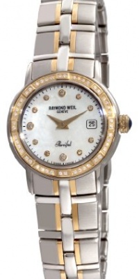 Raymond Weil Women's 9440-STS-97081 Parsifal Two-Tone Mother-Of-Pearl Diamond Dial Watch