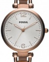 FOSSIL Georgia Three Hand Stainless Steel Watch - Rose