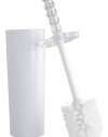 LDR 167 4758WT Tahoe Toilet Brush With Canister, White