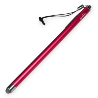 BoxWave EverTouch Slimline Capacitive Stylus for iPad 4 - Apple iPad (4th Generation) Touch Screen Stylus w/ Thinner Barrel and Finer Point Ultra Durable FiberMesh Woven Fabric Tip for Ultra Responsive, Smoother Glide, and Increased Accuracy (Rose Red)