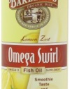 Barlean's Organic Oils Omega Swirl Fish Oil, Lemon Zest, 16-Ounce Bottle