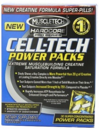 MuscleTech Celltech Power Packs, Pack of 30