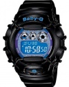 Casio Women's BG1006SA-1B Baby-G Shock Resistant Black and Blue Multi-Function Watch