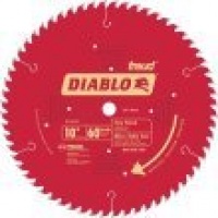 Freud D1060X Diablo 10-Inch 60 Tooth ATB Fine Finish Saw Blade with 5/8-Inch Arbor and PermaShield Coating