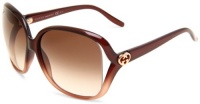 Gucci GG3500/S Sunglasses - 0WNQ Shaded Brown (02 Brown Gradient Lens) - 60mm