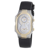 Philip Stein Women's 2TG-MWG-RB Signature Black Rubber Strap Watch