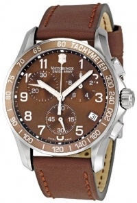 Victorinox Swiss Army Men's 241151 Chrono Classic Brown Dial Watch