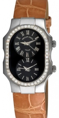 Philip Stein Women's 1DBCBAA Diamond Alligator Strap Watch