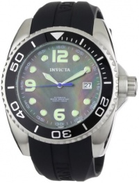 Invicta Men's 0467 Pro Diver Automatic Black Polyurethane Watch