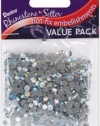 Darice Rhinestone Setter Hot-Fix Embellishments 4mm 750/Pkg: Iridescent Glass Stone