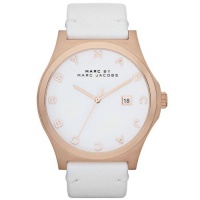 Marc by Marc Jacobs Henry White Leather Strap Women's Watch - MBM1212