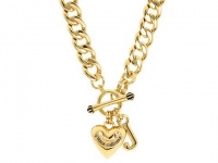 Juicy Couture Gold Starter Necklace Gold-Tone