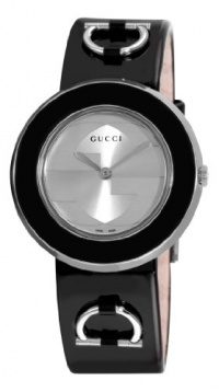 GUCCI Women's YA129404 U-Play Silver G-Dial Watch