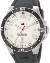 Tommy Hilfiger Men's 1790863 Sport Bezel and Silicon Strap Watch