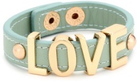 BCBGeneration Mint and Rose Gold Love Affirmation Bracelet