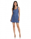 French Connection Women's Fast Wilma Lace Dress, Blue, 2