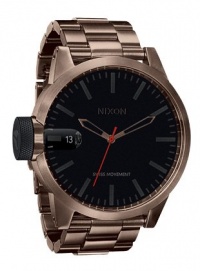 Nixon Chronicle SS Watch - Men's Antique Copper, One Size