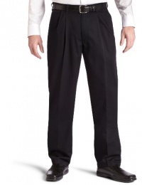 Lee Men's Wrinkle Resistant Relaxed Double Pleat Twill Pant